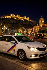Taxi en Almería centro urbano