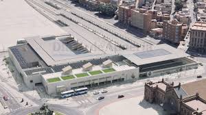 Ubicación de la estación de tren de Almería
